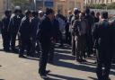 فرهنگیان متحصن یزدی:حقمان را ندهید مدرسه تعطیل می‌شود+ تصاویر