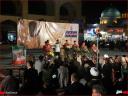 مراسم چهلم شهدای گمنام در میدان امیرچخماق به روایت تصویر