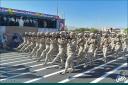 روایت تصویری از رژه نیروهای مسلح یزد در آغاز هفته دفاع مقدس
