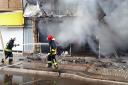 نجات هفت شهروند یزدی از آتش سوزی یک فروشگاه