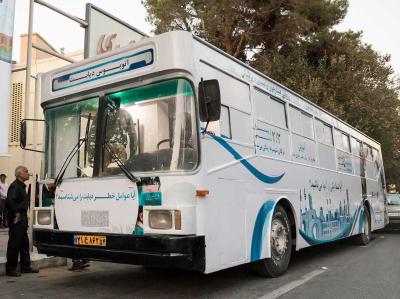 سه هزار یزدی از خدمات اتوبوس دیابت یزد استفاده کردند