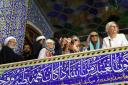 حضور گردشگران خارجی در مراسم عزاداری یزد حسینیه ایران