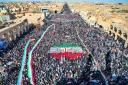 حماسه غرور مردم دارالعباده یزد در جشن 45 سالگی انقلاب