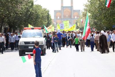 اعلام مسیر راهپیمایی روز قدس در یزد/ راهپیمایی ساعت ۱۱ آغاز می‌شود