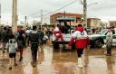 امدادرسانی بیش از 70 نیروی هلال‌احمر به آسیب دیدگان سیلاب در استان یزد