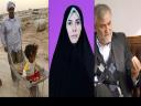 صفدر حسینی ودختری در بهارستان، عوده و دختری در قبرستان+تصاویر