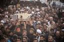 پیکر مطهر شهید گمنام در یزد تشییع و به خاک سپرده شد