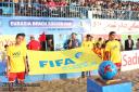 افتتاحیه رقابت‌های فوتبال ساحلی اروپا- آسیا 2018 در یزد