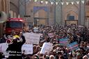 تصاویر/اعتراض مردم دارالعباده یزد نسبت به سخنان سخیف رئیس جمهور آمریکا در خصوص قدس