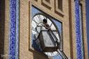 تصاویر/مرمت ساعت مسجدجامع یزد؛ قدیمی‌ترین ساعت شهری ایران
