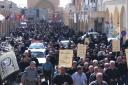 تصاویر/ حضور مردم دارالعباده در راهپیمایی امر به معروف و نهی از منکر استان یزد