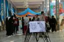 افتتاح نمایشگاه آثار هنری بانوی بافقی از دریچه دوربین