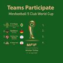 تیم مینی فوتبال آدران یزد نماینده ایران در جام باشگاه‌های جهان